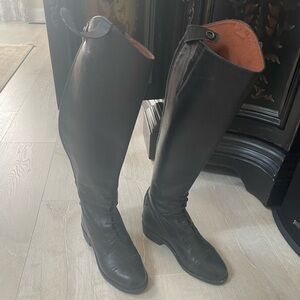 Calfskin Riding Boots. Ovation Gold Circuit.